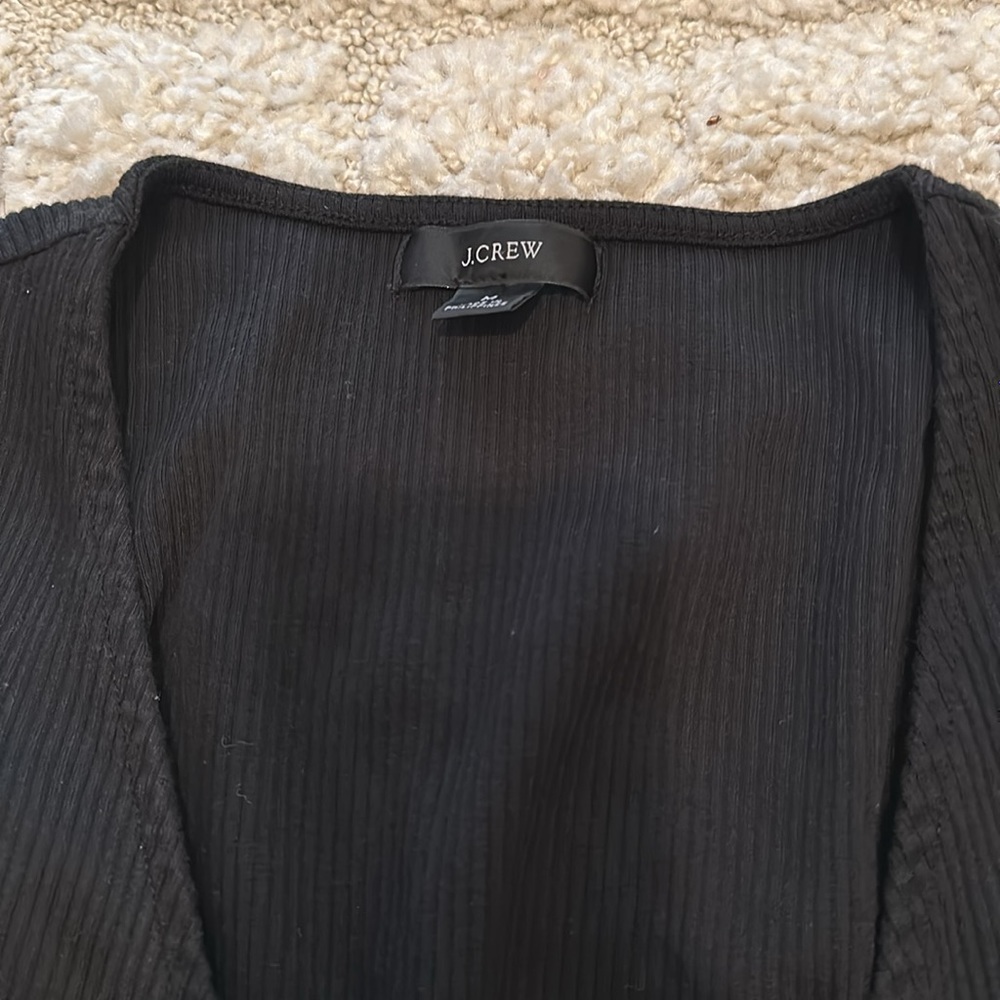 J Crew Crop Cotton Top - Picture 2 of 5